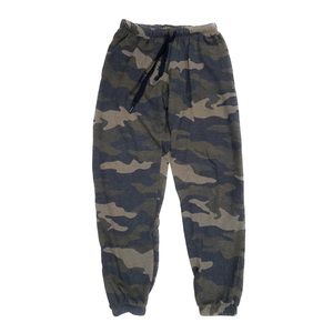 VS PINK Fleece Sweatpants Jogger - Camouflage